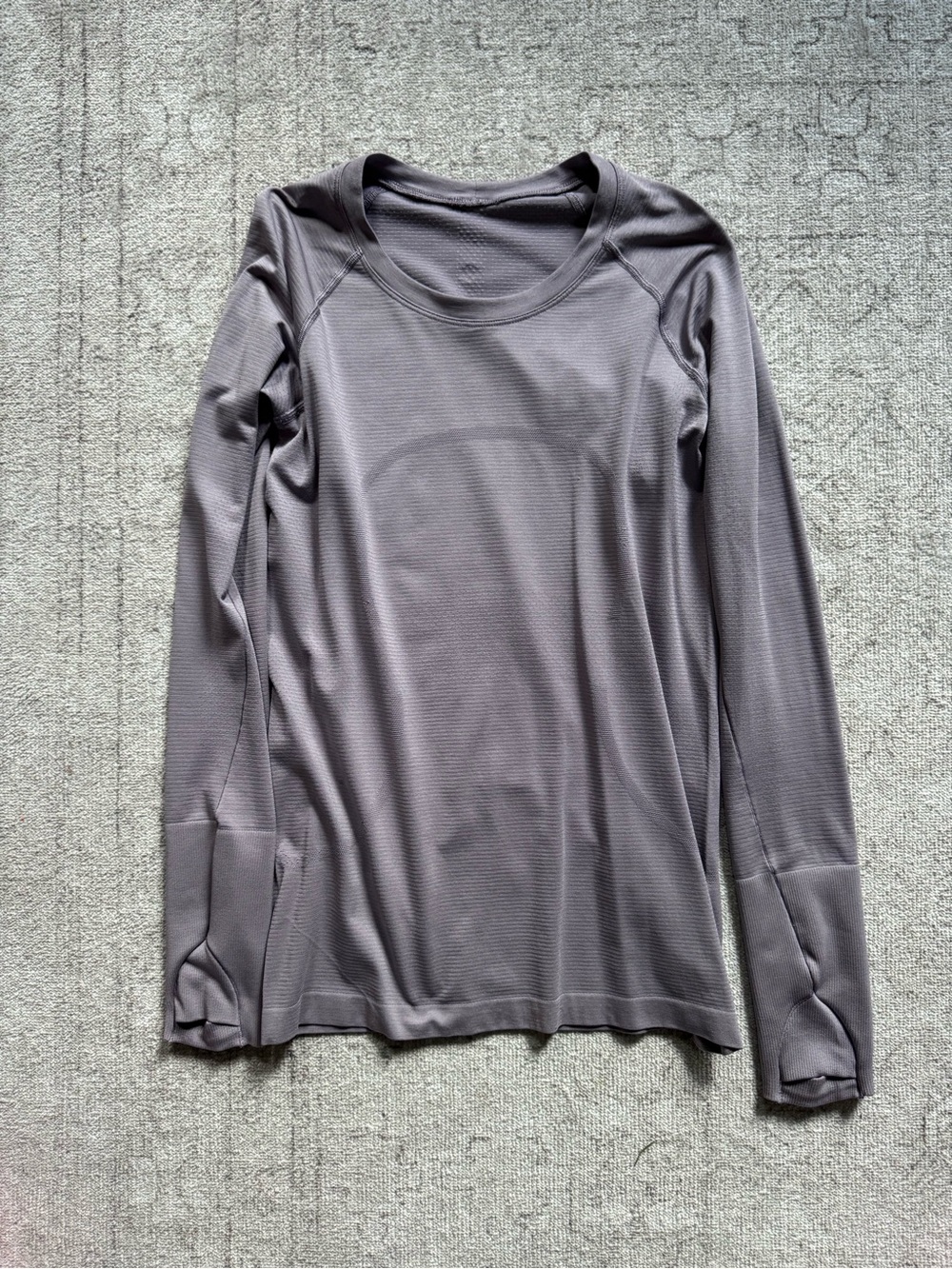 Swiftly Tech 2.0 Long Sleeve- Purple/Grey